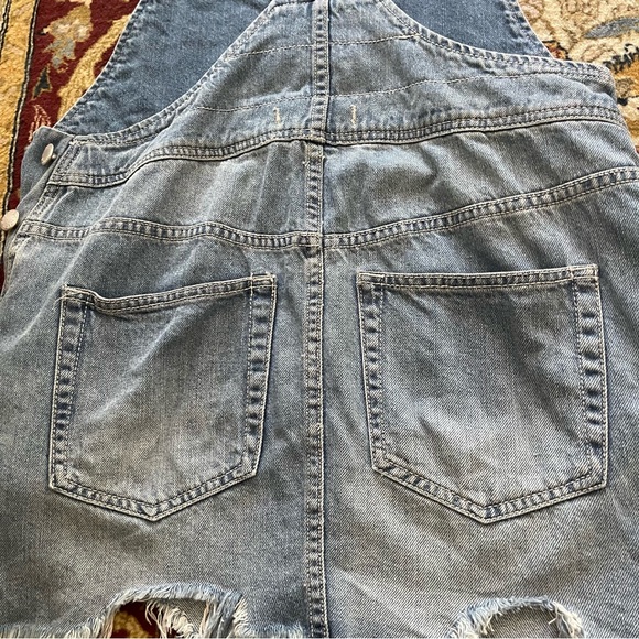 Free People Overall Jean Dress - Picture 9 of 9